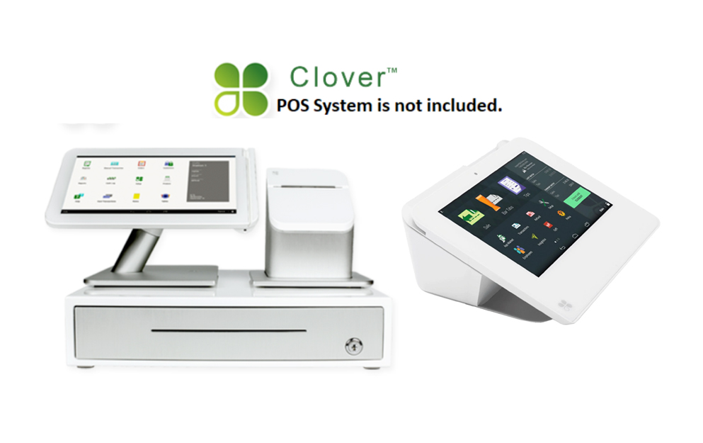 Clover POS Cash Register 4K Text Interface / Inserter / Overlay on